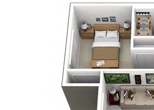 C1 Floorplan at Brenton at Abbey Park Apartments